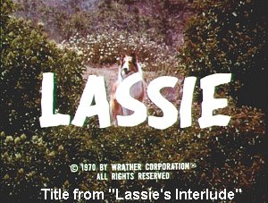Credits for 'Lassie's Interlude'